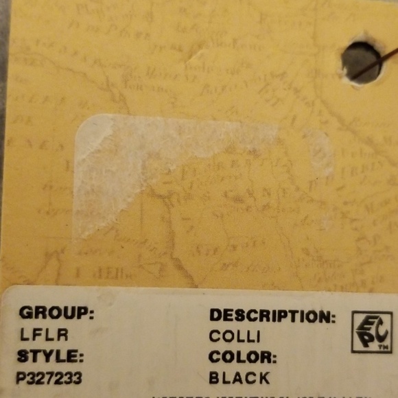 Patricia Nash Black Laser Floral Colli Wallet-New - Picture 6 of 6